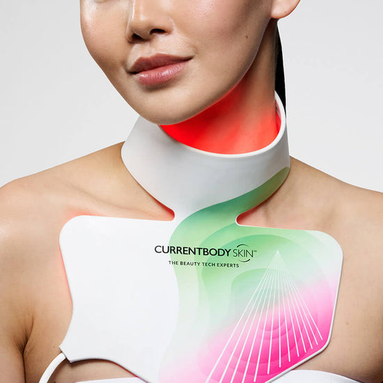 CurrentBody Skin LED Brightening Hals- och dekolletagemask