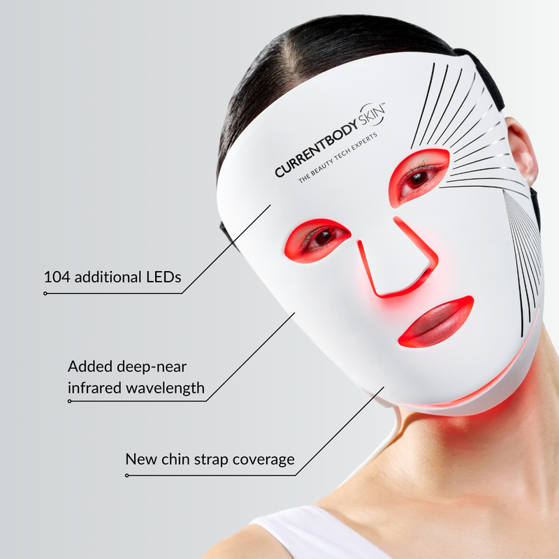 CurrentBody Skin LED Ansiktsmask med Rödljusterapi: Serie 2