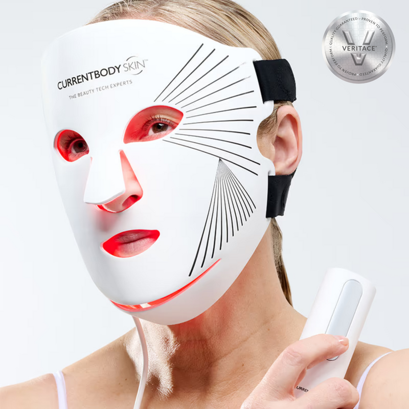 CurrentBody Skin LED Ansiktsmask med Rödljusterapi: Serie 2