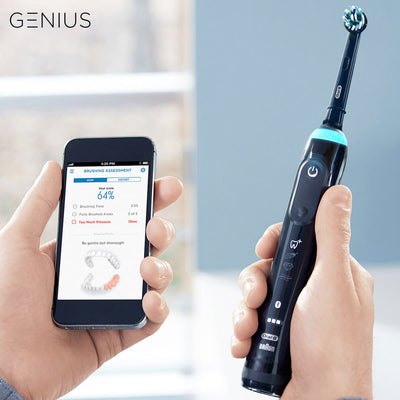 Oral-B Genius 8000 Cross Action Black Electric Toothbrush