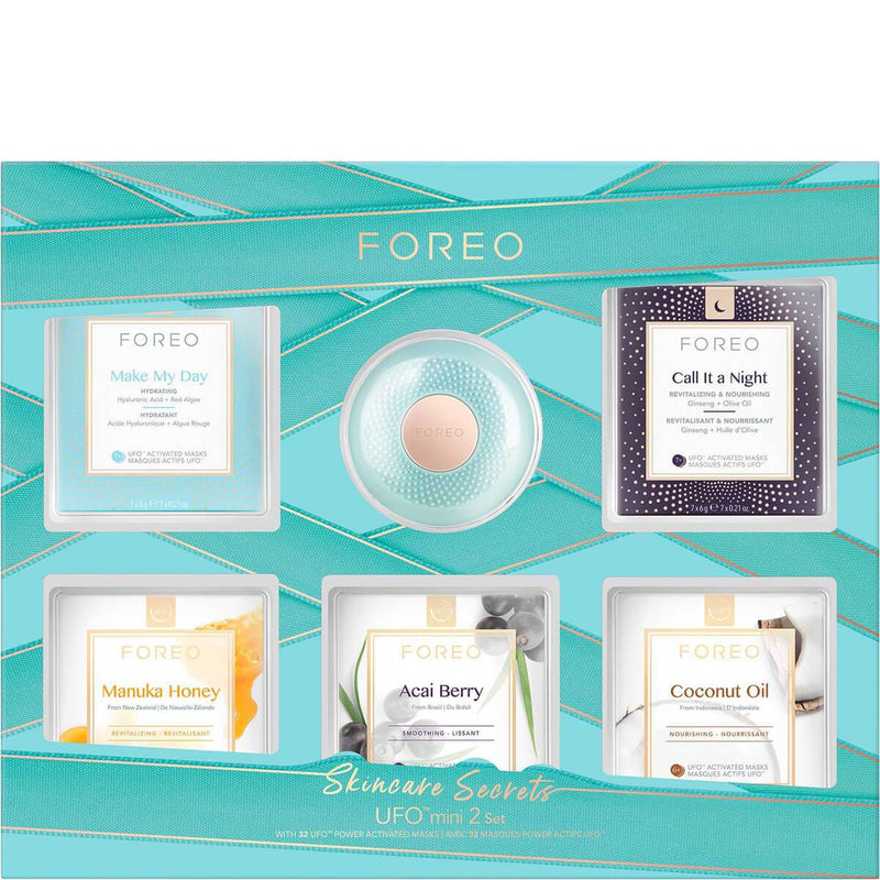 FOREO Skincare Secrets UFO™ mini 2 Set (worth 2840 kr)