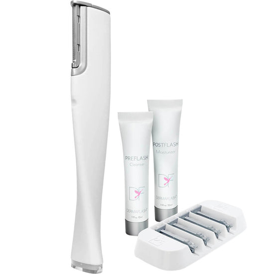 DERMAFLASH Luxe Facial Exfoliation & Peach Fuzz Removal Device