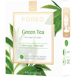FOREO Farm to Face Collection Mask - Green Tea (6 pack)