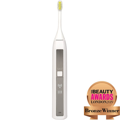 Silk'n ToothWave Toothbrush with Pure Beauty Awards London 2019 Bronze Winner award