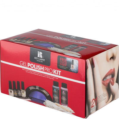 Red Carpet Manicure Kit with Professional LED Light