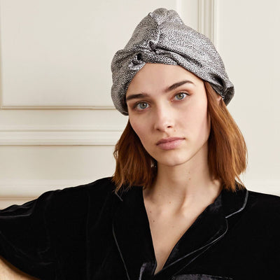 slip® Pure Silk Turban - Leopard